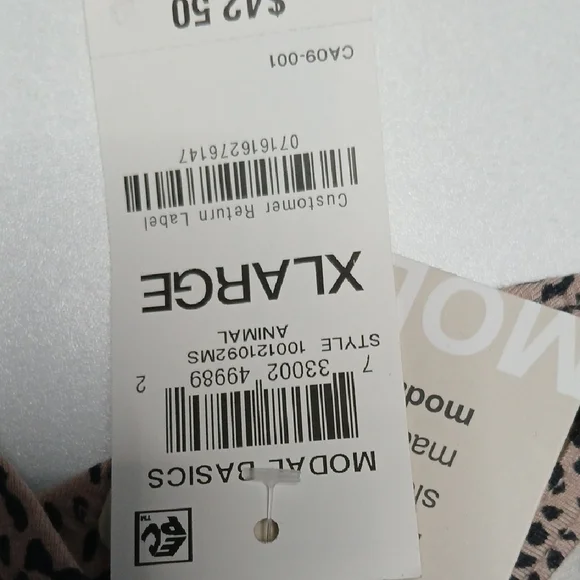 Alfani Leopard Print Bodysuit - Picture 8 of 8